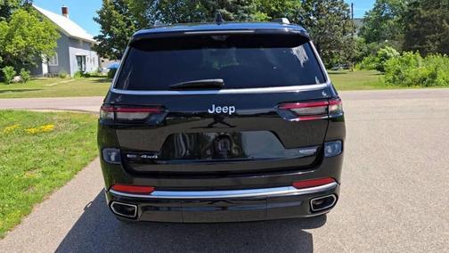 Diamond Black Crystal Pearlcoat 2021 Jeep Grand Cherokee L Summit Reserve