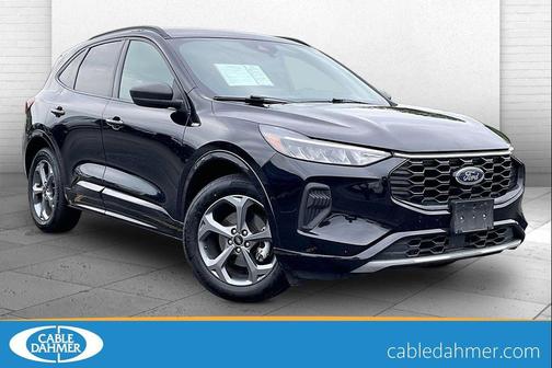 Agate Black Metallic 2024 Ford Escape ST-Line