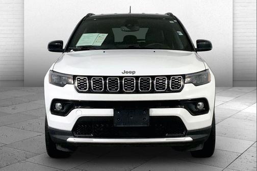 Bright White Clearcoat 2025 Jeep Compass Limited