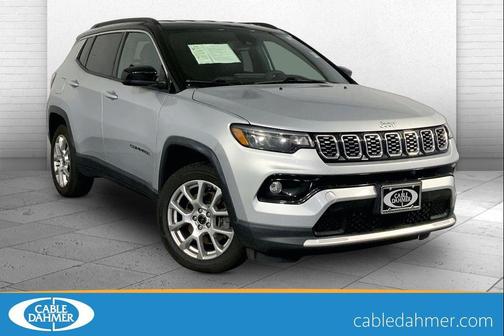 Silver Zynith Metallic Clearcoat 2025 Jeep Compass Limited