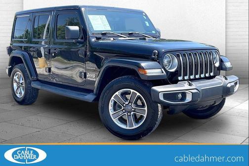 Black 2018 Jeep Wrangler Unlimited Sahara