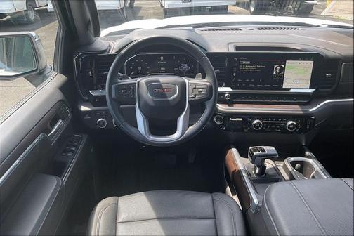 Summit White 2024 GMC Sierra 1500 SLT