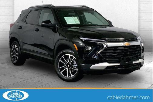 Mosaic Black Metallic 2025 Chevrolet Trailblazer LT
