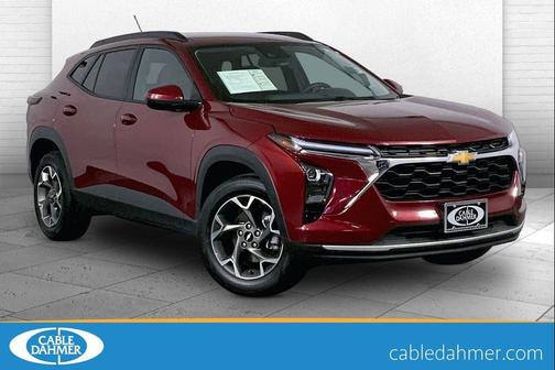 Crimson Metallic 2025 Chevrolet Trax LT