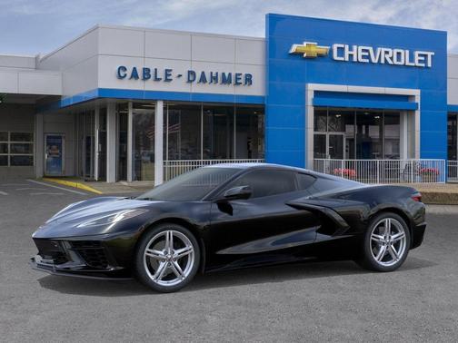 Black 2026 Chevrolet Corvette Stingray w/2LT