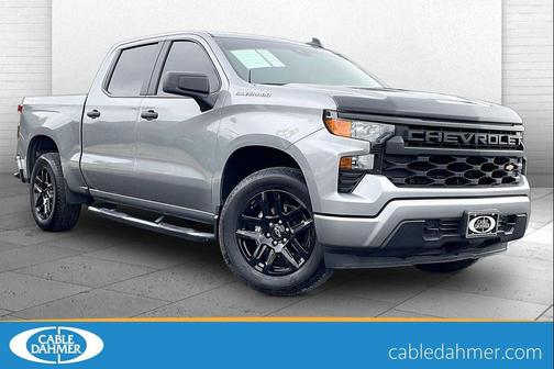 Sterling Gray Metallic 2024 Chevrolet Silverado 1500 Custom