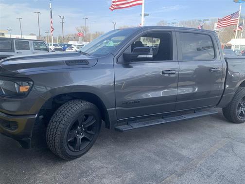 Granite Crystal Metallic Clearcoat 2021 RAM 1500 Big Horn/Lone Star
