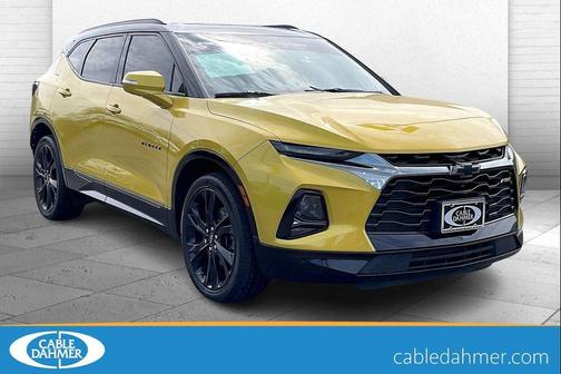 Nitro Yellow Metallic 2022 Chevrolet Blazer RS