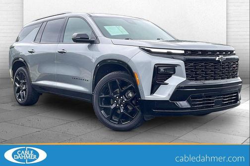 Sterling Gray Metallic 2024 Chevrolet Traverse RS