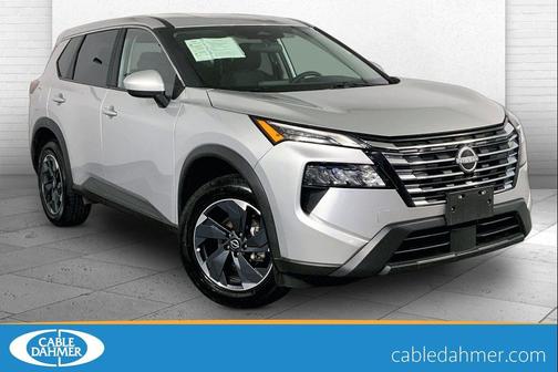 Brilliant Silver Metallic 2025 Nissan Rogue SV