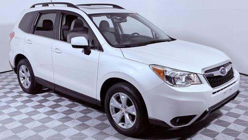 Satin White Pearl 2015 Subaru Forester 2.5i Limited