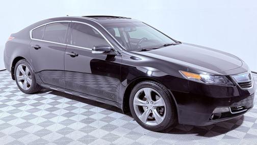 Crystal Black Pearl 2013 Acura TL Technology