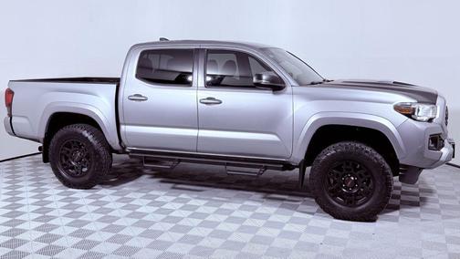 Silver Sky Metallic 2018 Toyota Tacoma DOUBLE CAB