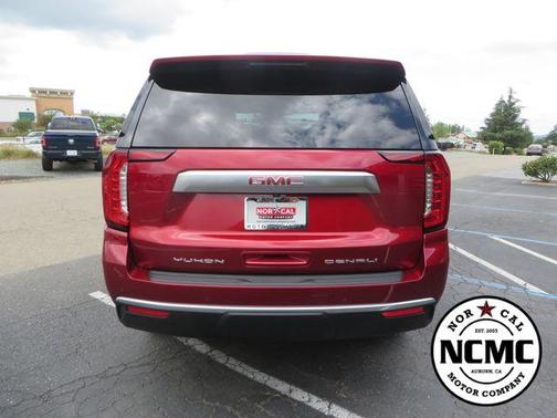 Volcanic Red 2023 GMC Yukon Denali