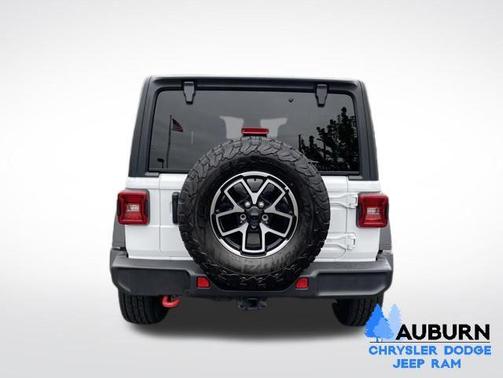 Bright White Clearcoat 2024 Jeep Wrangler Rubicon