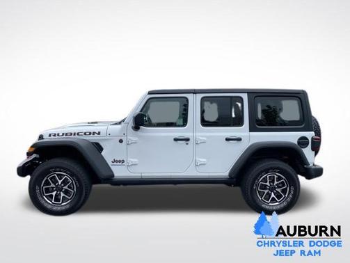 Bright White Clearcoat 2024 Jeep Wrangler Rubicon