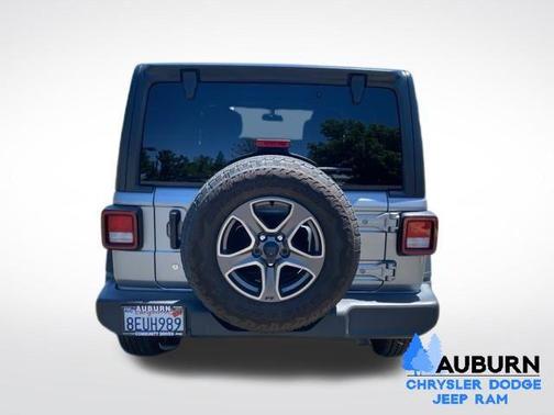 Billet Silver Metallic Clearcoat 2018 Jeep Wrangler Unlimited Sport