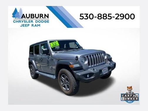 Billet Silver Metallic Clearcoat 2018 Jeep Wrangler Unlimited Sport