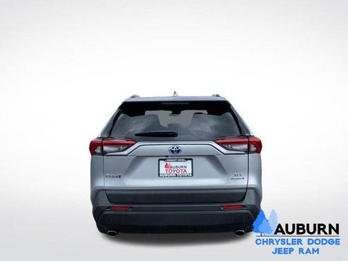 Silver Sky Metallic 2024 Toyota RAV4 Hybrid XLE