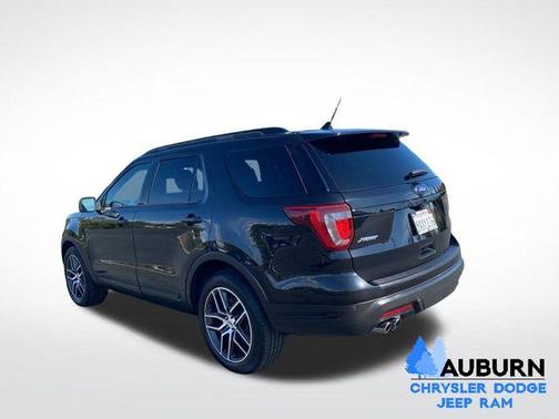 Black Metallic 2019 Ford Explorer sport