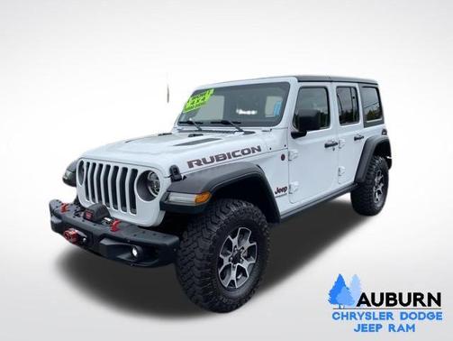 Bright White Clearcoat 2021 Jeep Wrangler Unlimited Rubicon