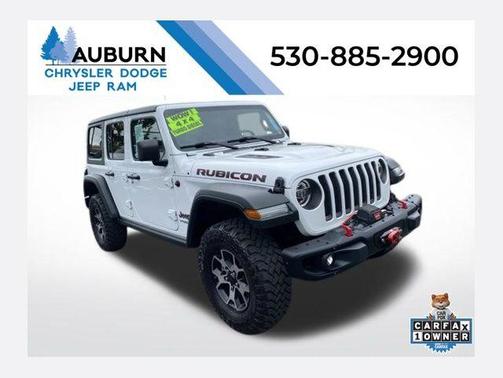 Bright White Clearcoat 2021 Jeep Wrangler Unlimited Rubicon