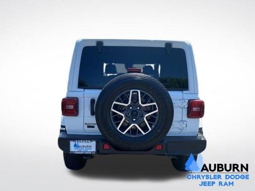 Bright White Clearcoat 2025 Jeep Wrangler Sahara