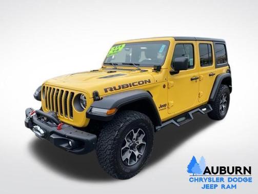Baja Yellow Clearcoat 2021 Jeep Wrangler Unlimited Rubicon
