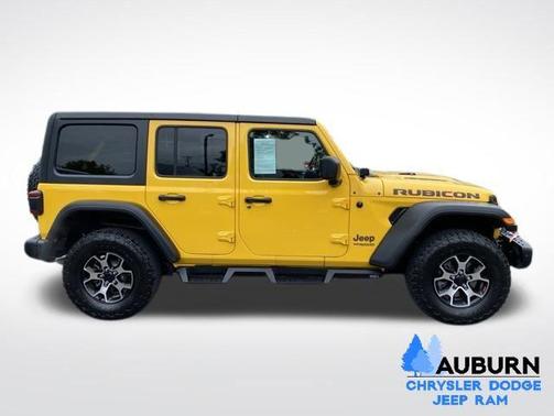 Baja Yellow Clearcoat 2021 Jeep Wrangler Unlimited Rubicon