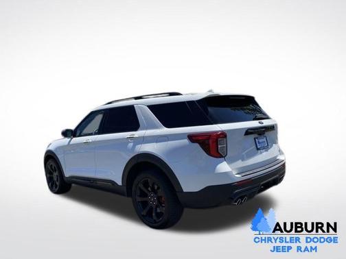 White Metallic 2021 Ford Explorer ST