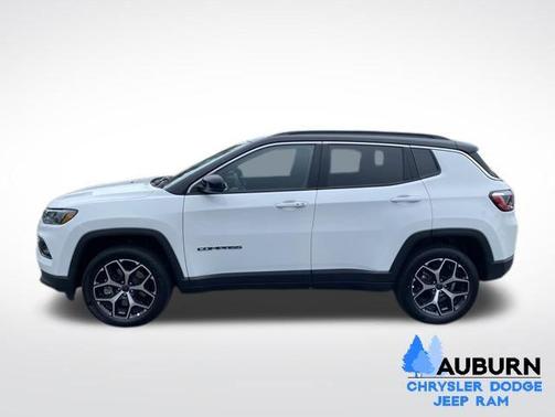 Bright White Clearcoat 2026 Jeep Compass Limited