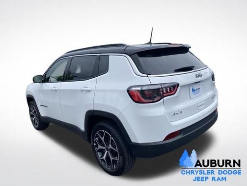 Bright White Clearcoat 2026 Jeep Compass Limited