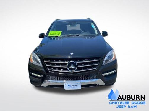 Obsidian Black Metallic 2014 Mercedes-Benz M-Class ML 350 4MATIC