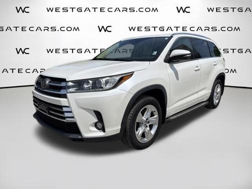 Blizzard Pearl 2017 Toyota Highlander Limited