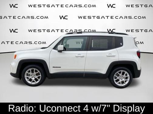 Alpine White Clearcoat 2020 Jeep Renegade Latitude