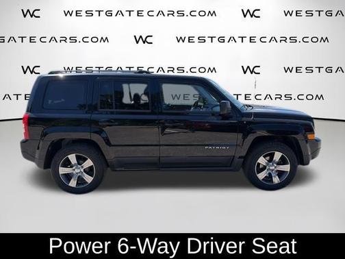 Black Clearcoat 2017 Jeep Patriot High Altitude