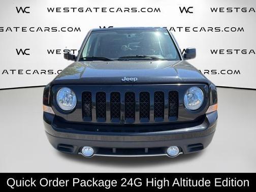 Black Clearcoat 2017 Jeep Patriot High Altitude