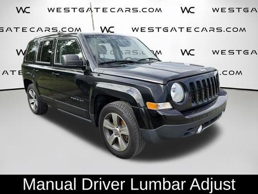 Black Clearcoat 2017 Jeep Patriot High Altitude
