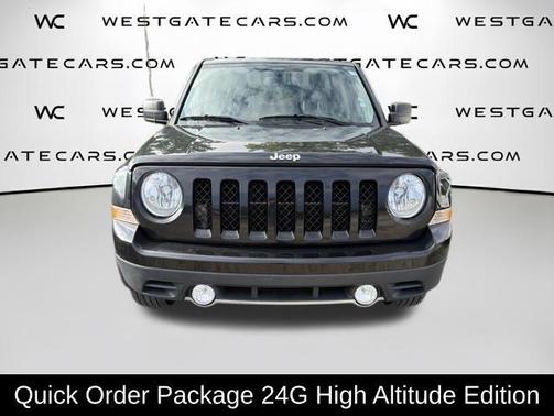 Black Clearcoat 2017 Jeep Patriot High Altitude