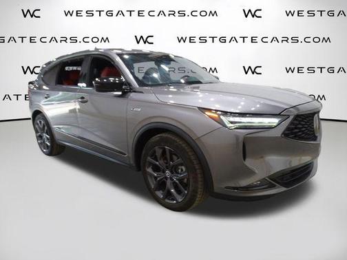 Liquid Carbon Metallic 2022 Acura MDX A-Spec