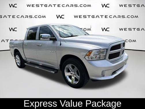 Bright Silver Clearcoat Metallic 2018 RAM 1500 Express