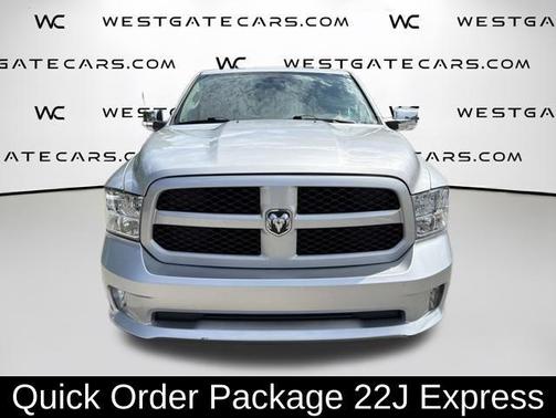 Bright Silver Clearcoat Metallic 2018 RAM 1500 Express