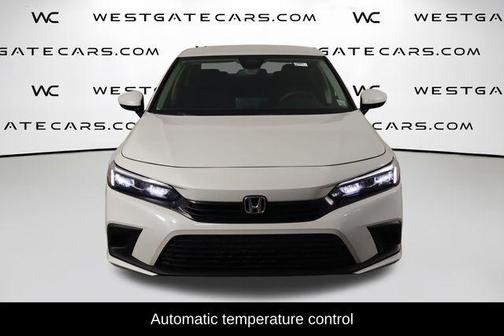 White 2024 Honda Civic LX