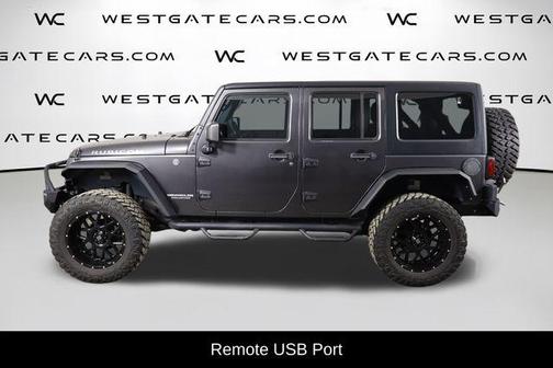 Granite Crystal Clearcoat Metallic 2017 Jeep Wrangler Unlimited Rubicon