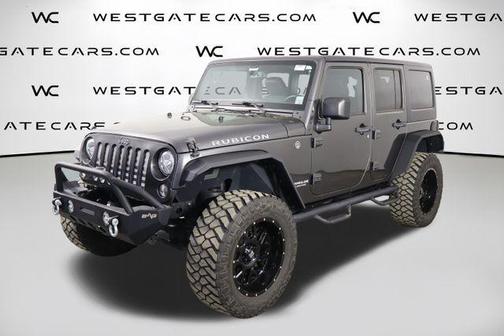 Granite Crystal Clearcoat Metallic 2017 Jeep Wrangler Unlimited Rubicon