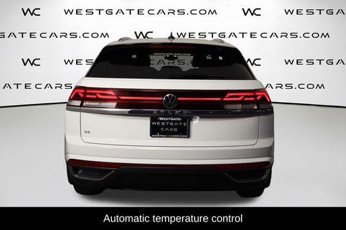 Pure White 2025 Volkswagen Atlas Cross Sport 2.0T SE