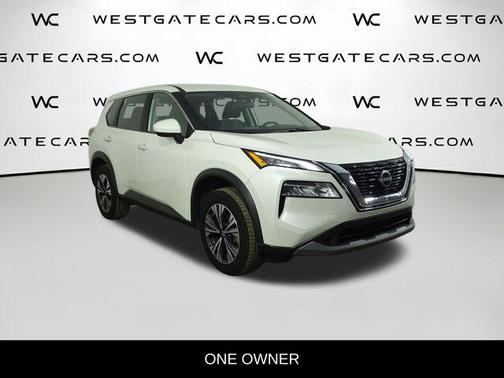 Pearl White Tri-Coat 2023 Nissan Rogue SV