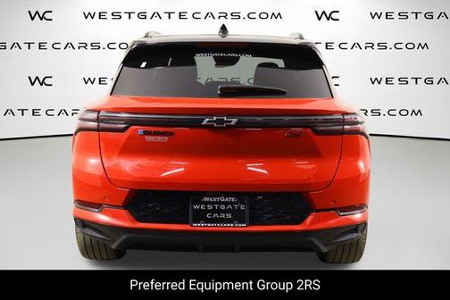 Red 2024 Chevrolet Equinox EV RS