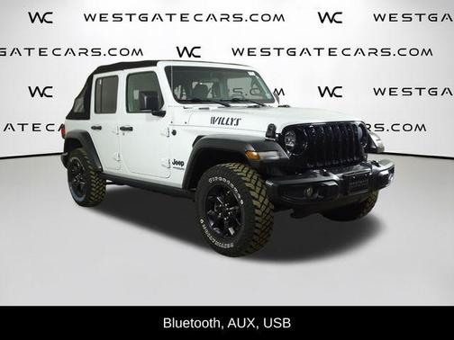 Bright White Clearcoat 2021 Jeep Wrangler Unlimited Sport
