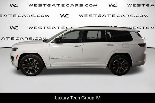 Bright White Clearcoat 2023 Jeep Grand Cherokee L Overland